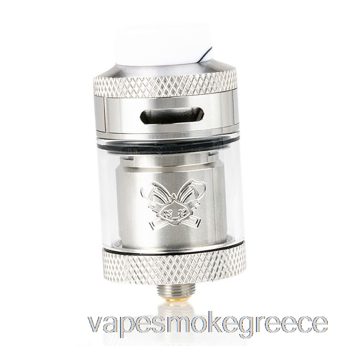 Vape Greece Hellvape X ειδωλολατρικό νεκρό κουνέλι 25mm Rta ανοξείδωτο